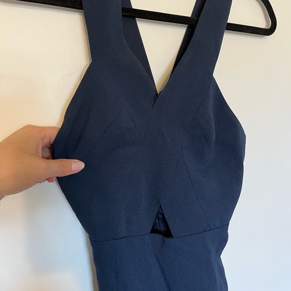 BCBG Midi Dress Navy - Picture 1 of 6